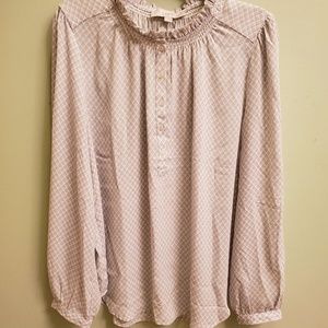 Loft long sleeve blouse